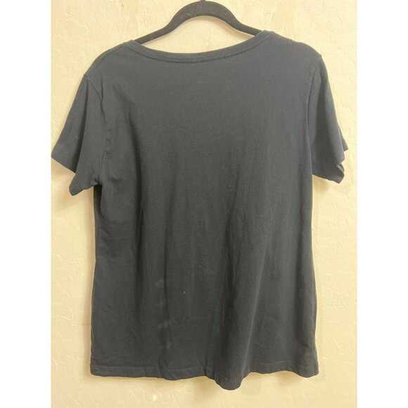 Women Laughlin, NV Kiss Lips Red Lips Graphic Tee Metallic Sz L - Picture 5 of 7